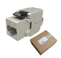 Solarix MULTIPACK 24 ks - 10G keystone CAT6A STP samořezný SXKJ-10G-STP-BK-SA