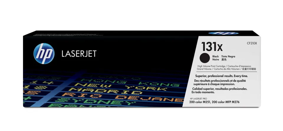 HP CF210X černý toner č.131X velký 2400str. (pro CLJ M251, M276, black)
