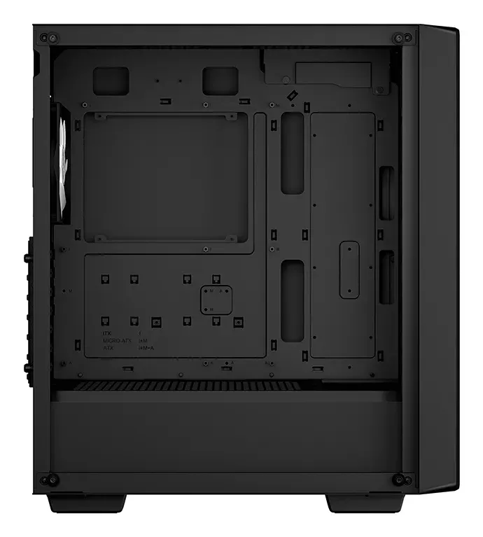 DEEPCOOL Case CC560 MESH V2, ATX, ARGB, Průhledná bočnice, 4x120mm Fan, černá