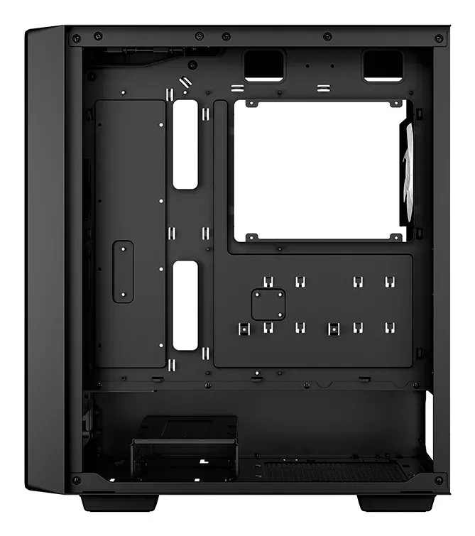 DEEPCOOL Case CC560 MESH V2, ATX, ARGB, Průhledná bočnice, 4x120mm Fan, černá