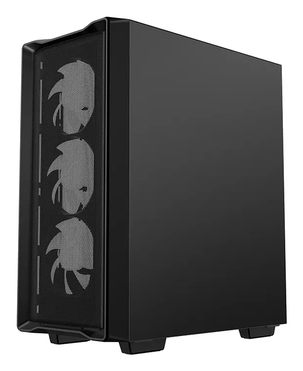 DEEPCOOL Case CC560 MESH V2, ATX, ARGB, Průhledná bočnice, 4x120mm Fan, černá