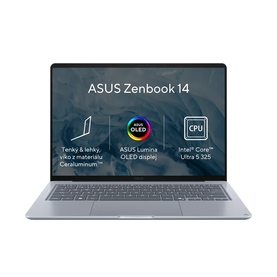 ASUS Zenbook 14/UX3480AA-OLED010W/U5-325/14"/WUXGA/16GB/512GB/Intel int/W11H/Blue/2R