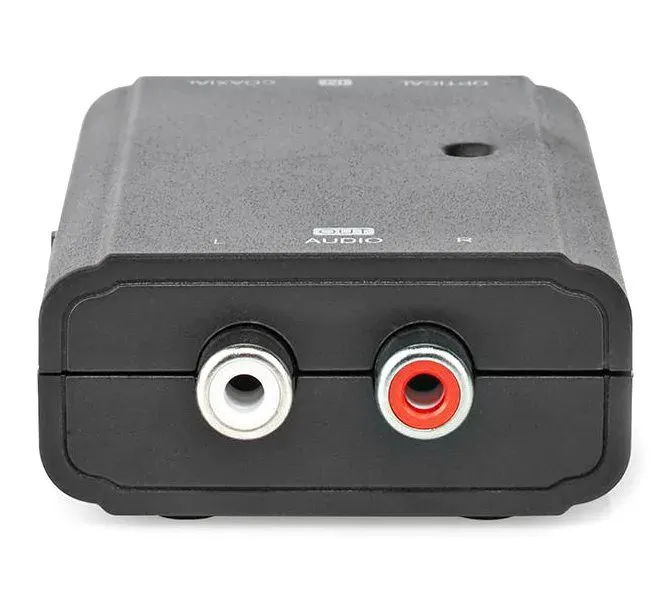 Nedis ACON2509BK - Digitální audio převodník | 2cestný | Vstupní konektor: 1x S