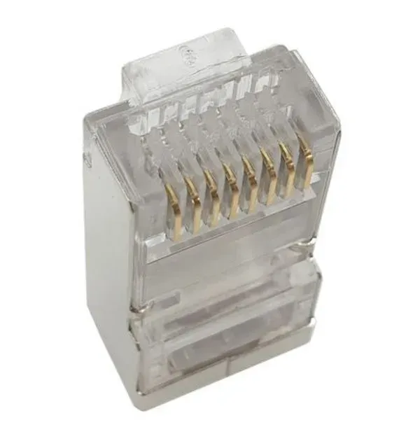 XtendLan Konektor RJ45 CAT5e, STP, EZ type, drát, 50u, balení 100ks