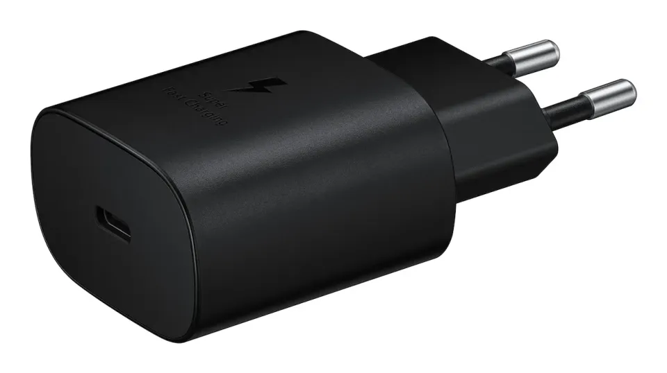 Samsung cestovní nabíječka EP-TA800EBE, PD, Fast charging, USB-C, 25 W, černá, (bulk)