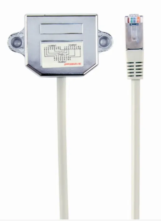 GEMBIRD NCA-SP-02 – Rozbočovač LAN portu FTP, 2× RJ45
