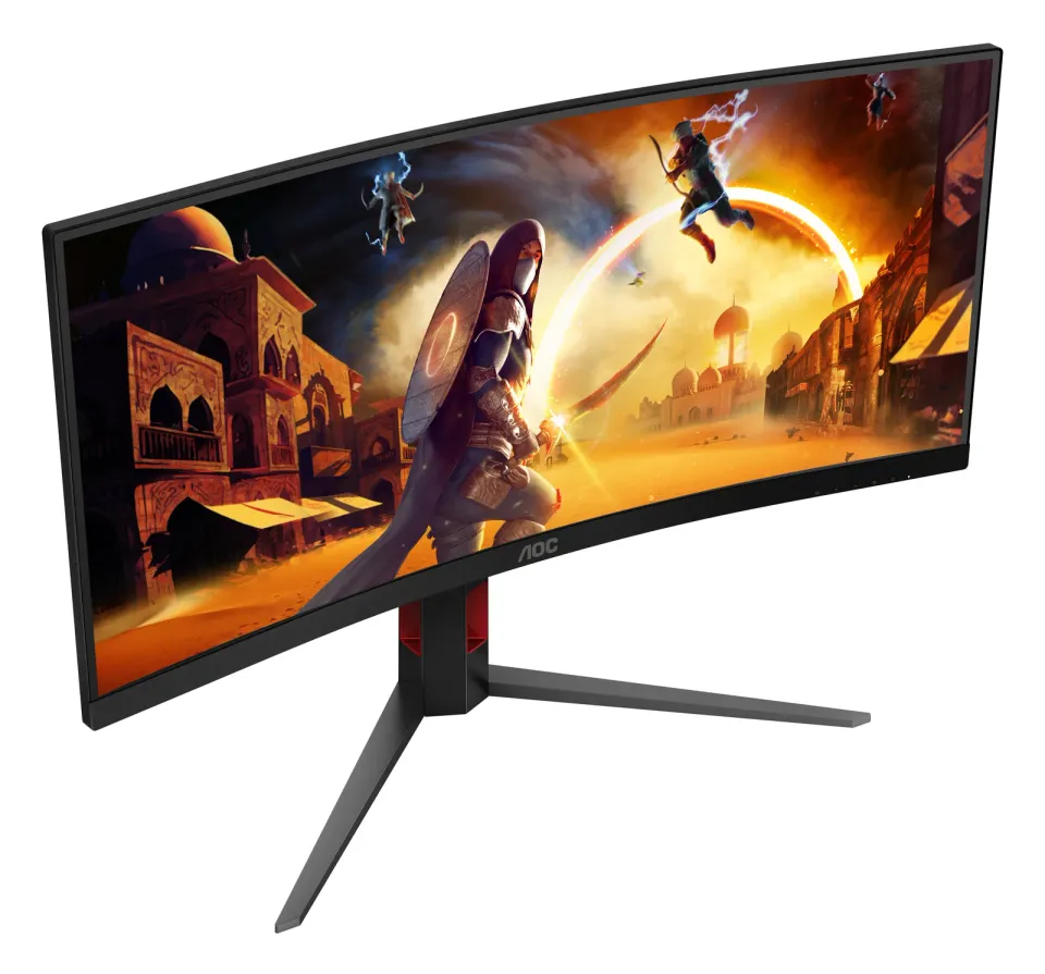 AOC Gaming/CU34G4/34"/VA/wQHD/180Hz/0,1ms/Black/3R
