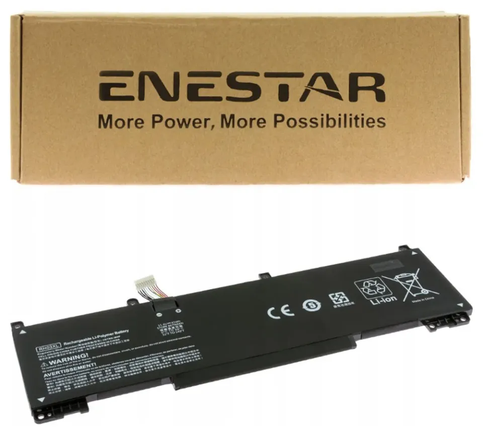 TRX baterie Enestar RH03XL pro notebooky HP Probook 430 440 445 450 630 640 650 G8 - 11.4V 3947mAh Li-Pol/ neoriginální
