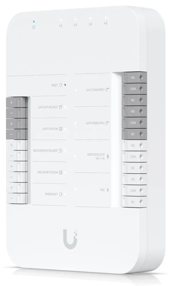 Ubiquiti UniFi Access G3 Gate Starter Kit - Sada, 1x Hub Gate, 1x G3 Intercom, 2x PoE extender, 1x PoE++ injektor