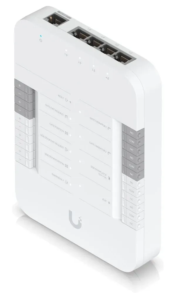 Ubiquiti UniFi Access G3 Gate Starter Kit - Sada, 1x Hub Gate, 1x G3 Intercom, 2x PoE extender, 1x PoE++ injektor