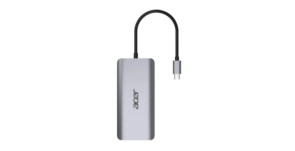 ACER 12v1 Type C dongle: 2 x USB3.2, 2 x USB2.0, 1x SD/TF, 2 x HDMI, 1 x PD, 1 x DP, 1 x RJ45, 1 x 3.5 Audio