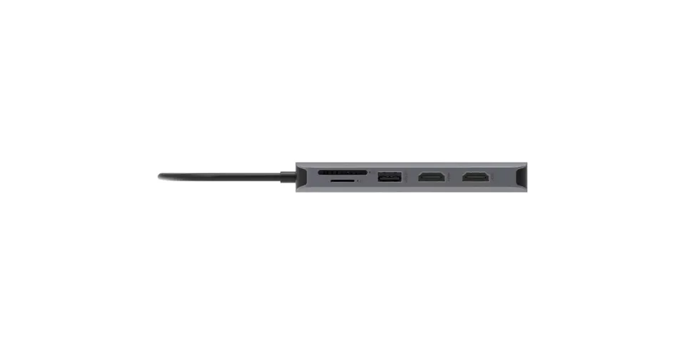 ACER 12v1 Type C dongle: 2 x USB3.2, 2 x USB2.0, 1x SD/TF, 2 x HDMI, 1 x PD, 1 x DP, 1 x RJ45, 1 x 3.5 Audio