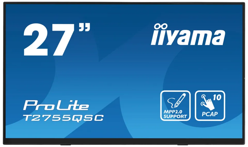 27" iiyama T2755QSC-B1:IPS,QHD,HDMI,DP