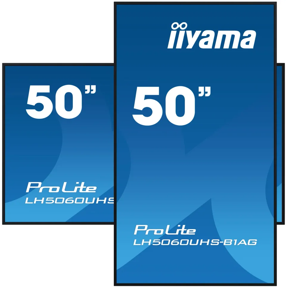 50" iiyama LH5060UHS-B1AG:IPS,4K UHD,24/7,Android