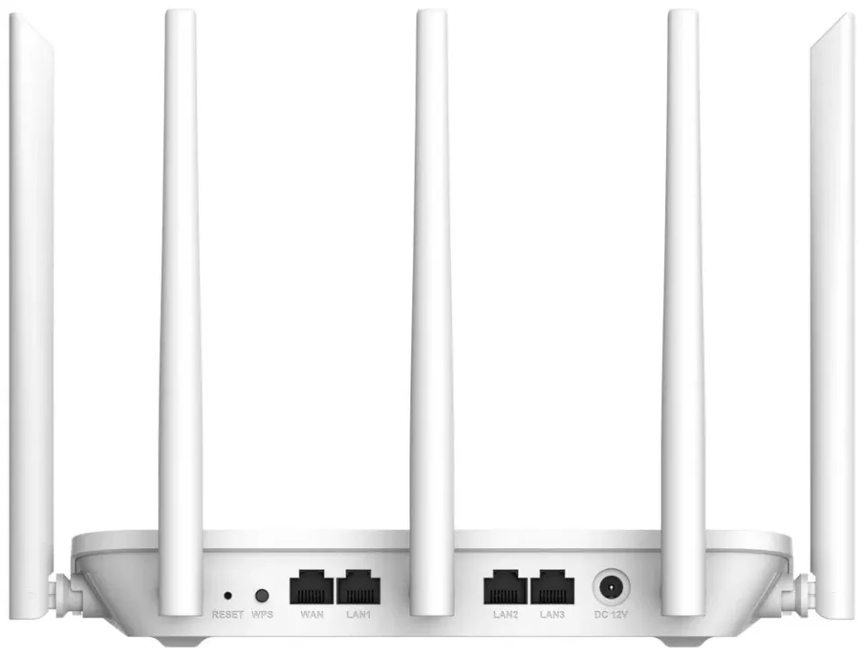 Imou Wi-Fi router HX21/ Wi-Fi IEEE 802.11b/g/n (2.4GHz)/ IEEE 802.11a/n/ac (5GHz)/ 3x LAN/ 1x WAN/ bílý