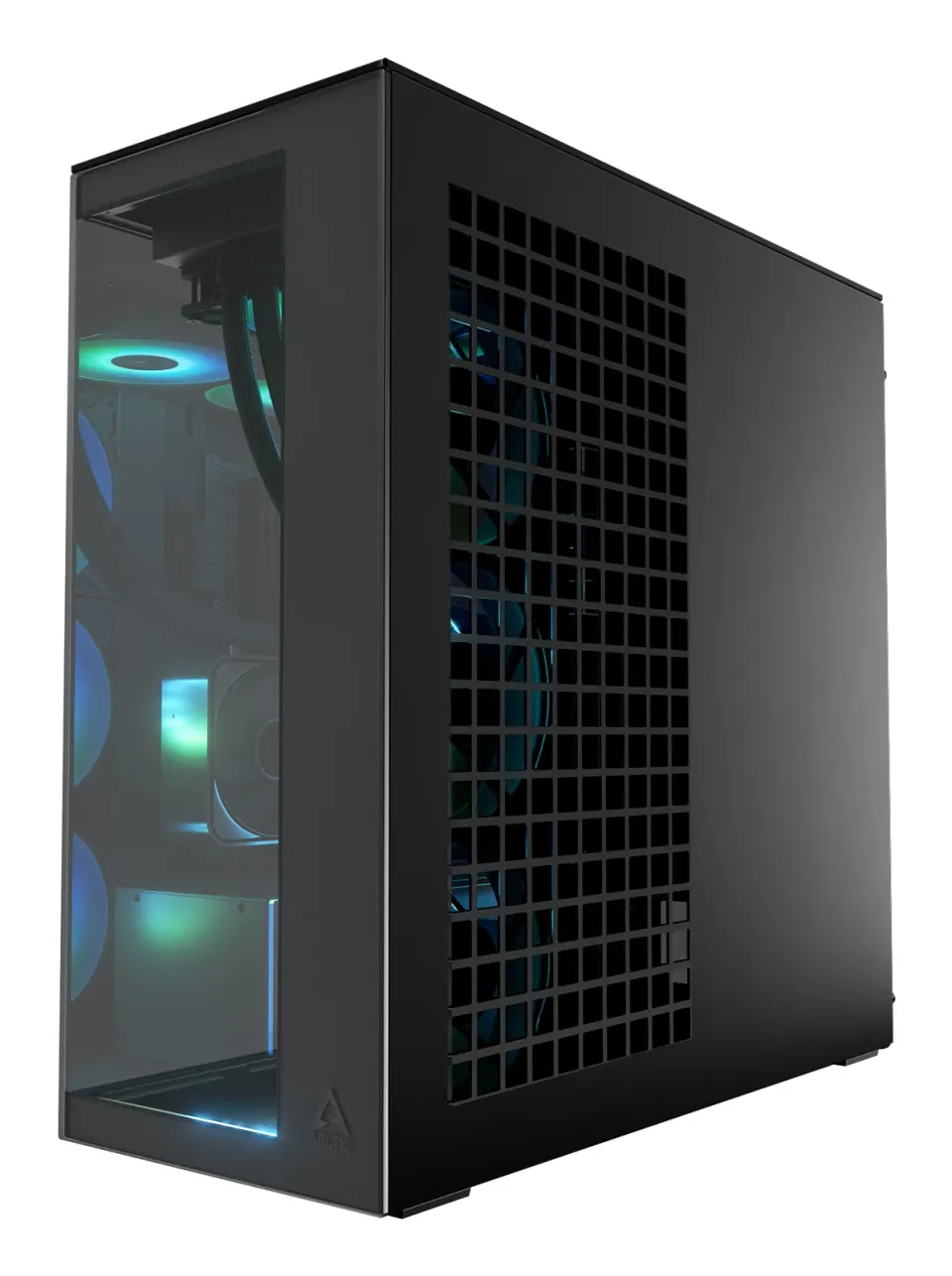 ARCTIC case Xtender Tower, mirror window, držák GPU, black