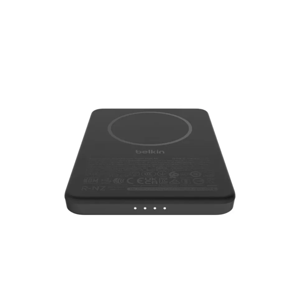 Belkin BOOST CHARGE Qi2 Magnetická Bezdrátová PowerBanka, 5000mAh, slim, černá