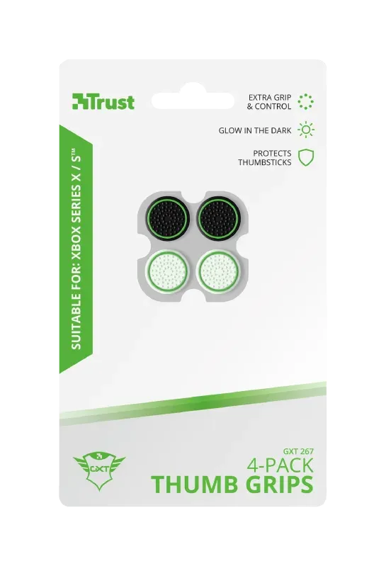 TRUST Silikonové krytky GXT 267 4-pack Thumb Grips for Xbox