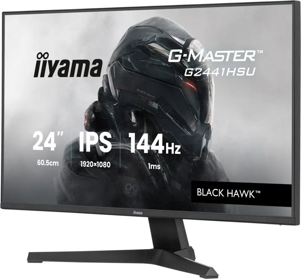 iiyama G-Master/G2441HSU-B1/23,8"/IPS/FHD/144Hz/1ms/Černá/3R