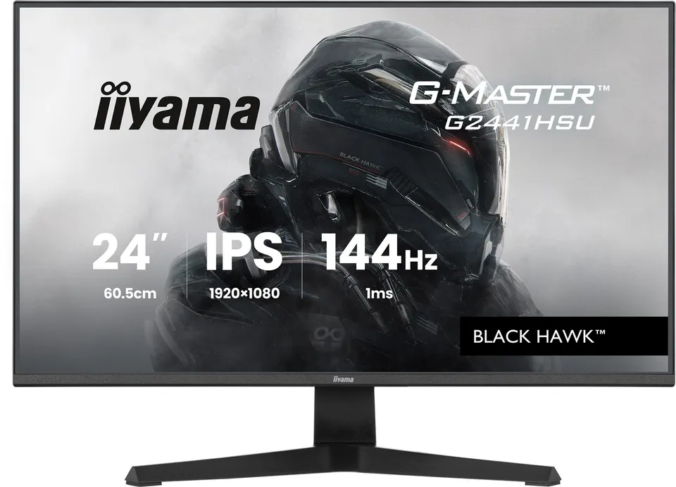 iiyama G-Master/G2441HSU-B1/23,8"/IPS/FHD/144Hz/1ms/Černá/3R