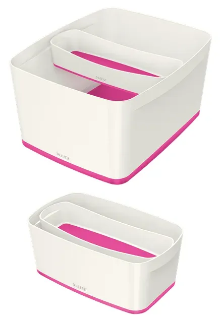 LEITZ Organizér MyBox, bílá/růžová