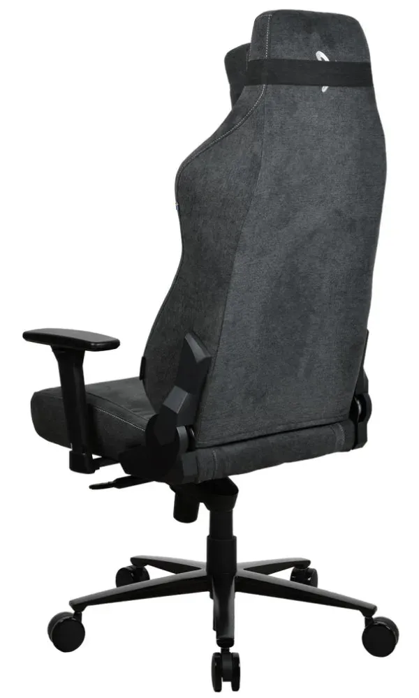 AROZZI herní židle VERNAZZA XL SoftFabric Dark Grey/ látkový povrch/ tmavě šedá