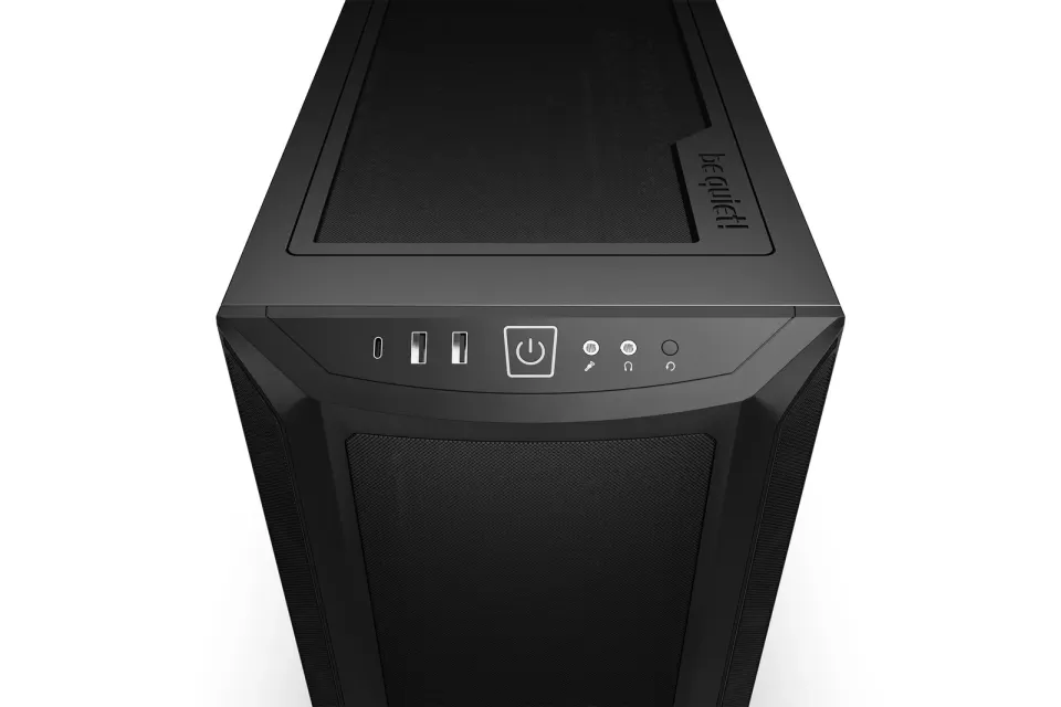 Be quiet! skříň SHADOW BASE 800 / 3x140 mm fan / USB-C / 2xUSB 3.0 / tvrzené sklo/ černá