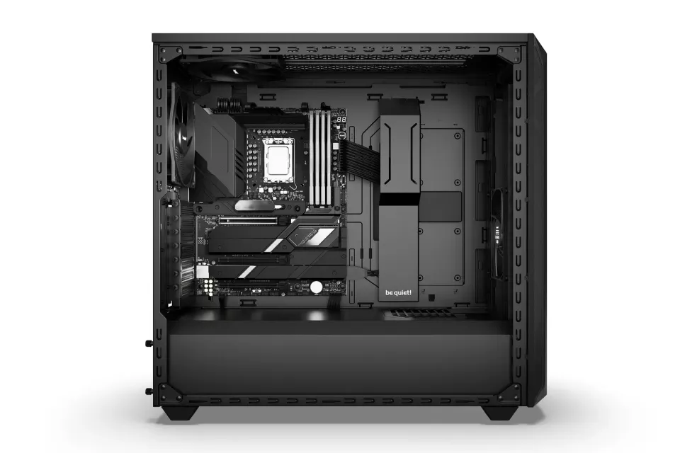 Be quiet! skříň SHADOW BASE 800 / 3x140 mm fan / USB-C / 2xUSB 3.0 / tvrzené sklo/ černá