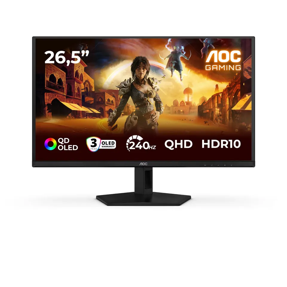 AOC Gaming/Q27G41ZDF/26,5"/QD-OLED/QHD/240Hz/0,03ms/Černá/3R