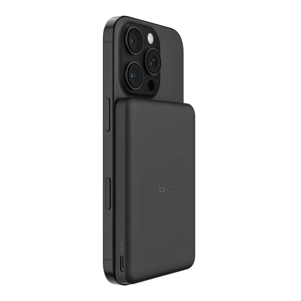 Belkin BOOST CHARGE Qi2 Magnetická Bezdrátová PowerBanka, 10000mAh, slim, černá