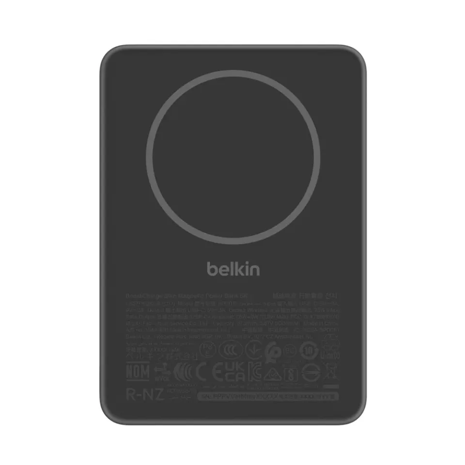 Belkin BOOST CHARGE Qi2 Magnetická Bezdrátová PowerBanka, 10000mAh, slim, černá