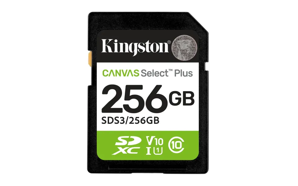KINGSTON SD card SDXC 256GB Canvas Select Plus