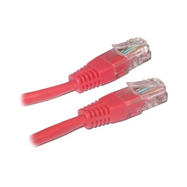 XtendLan Patch kabel Cat6 UTP 0,25m - červený