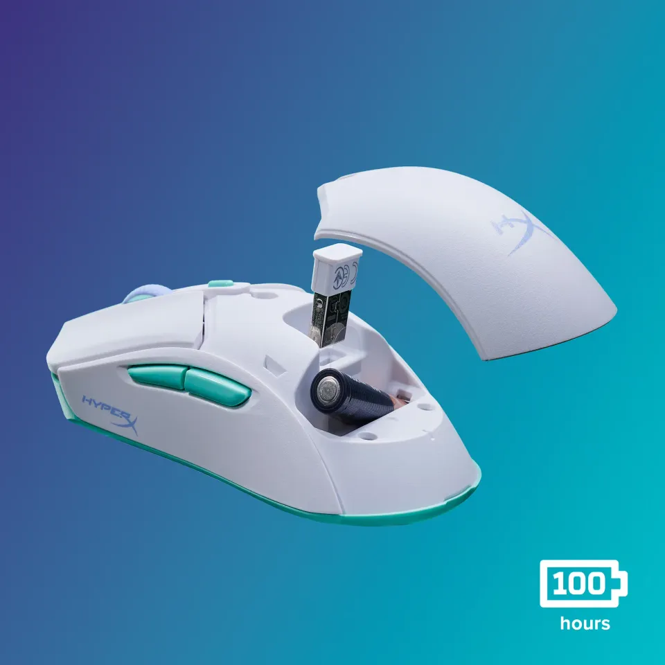HyperX Pulsefire Haste 2 Core Wireless White Gaming Mouse - Myš