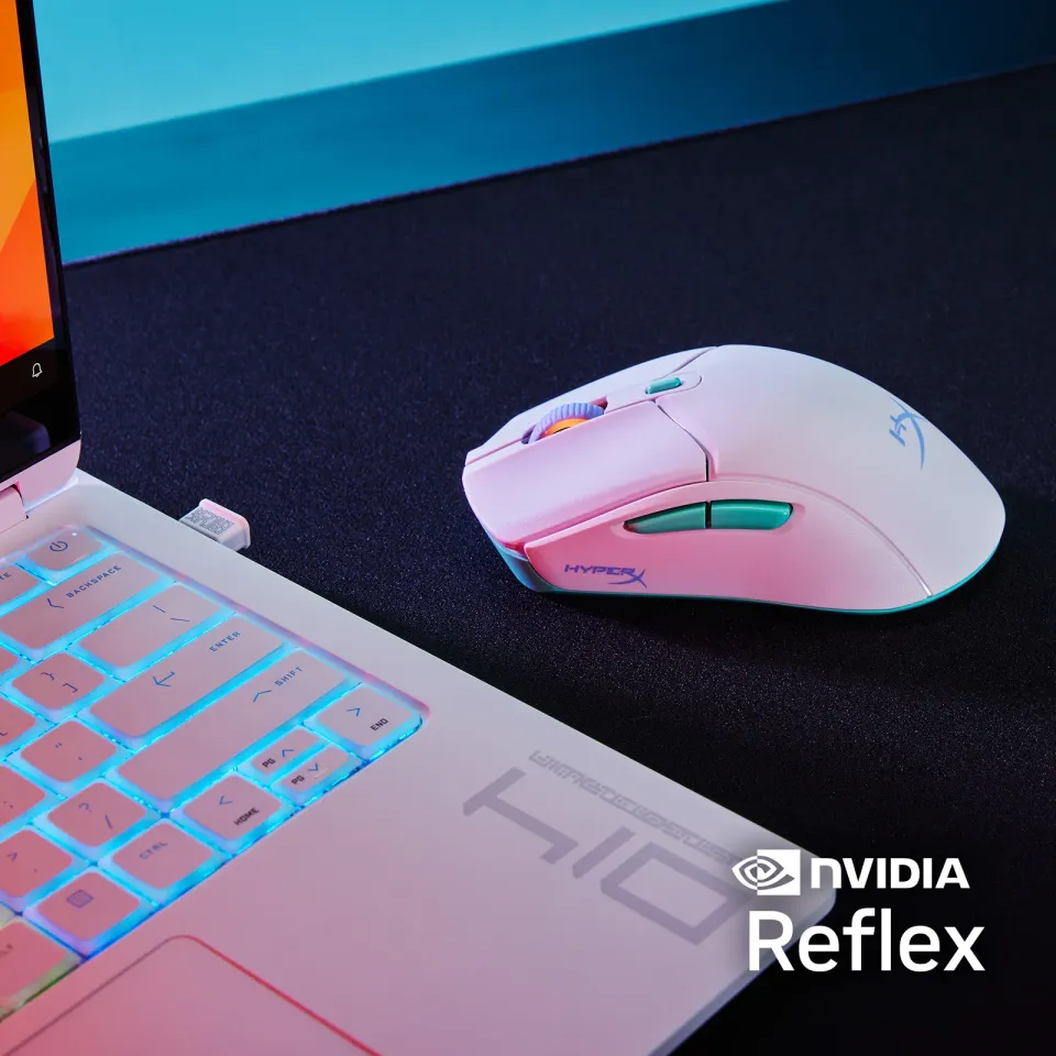 HyperX Pulsefire Haste 2 Core Wireless White Gaming Mouse - Myš