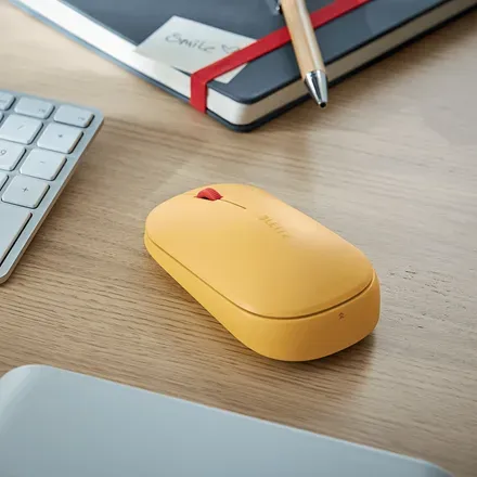 LEITZ Bezdrátová počítačová myš COSY, teplá žlutá