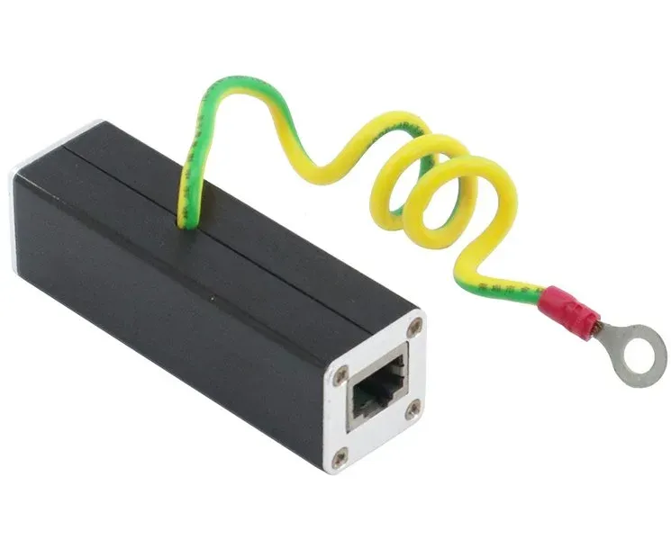 XtendLan Přepěťová ochrana UTP vedení, zemnící vodič, 100/1000Mbit, chrání dva páry