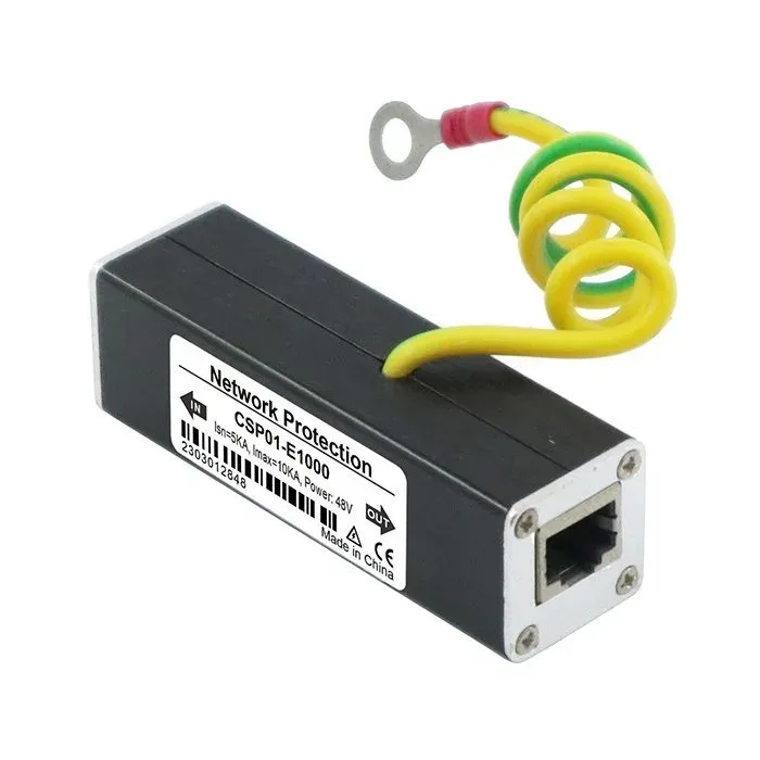 XtendLan Přepěťová ochrana UTP vedení, zemnící vodič, 100/1000Mbit, chrání dva páry