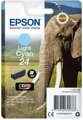 EPSON cartridge T2425 light cyan (slon)