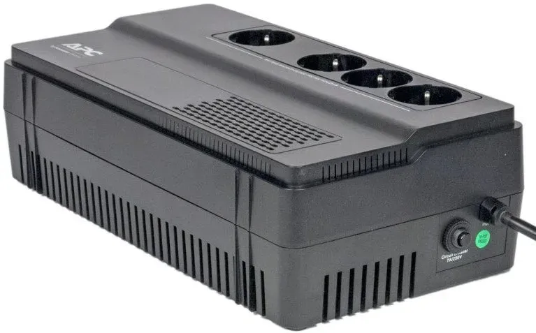 APC Easy UPS BV 800VA, AVR,IEC Outlet, 230V, (450W), German SCHUKO zásuvky (4)
