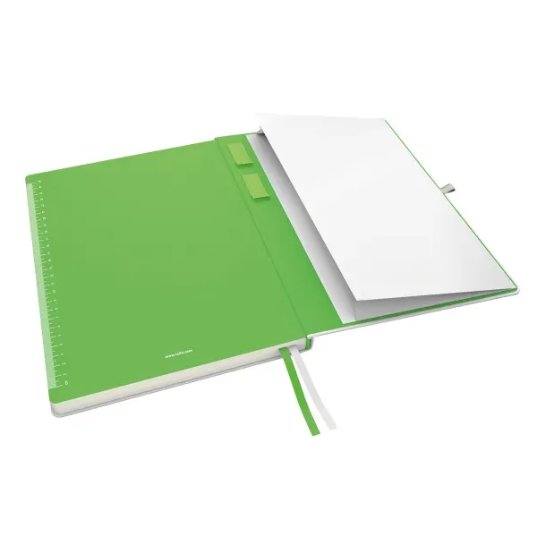 LEITZ Zápisník Complete, A4, linka, červená