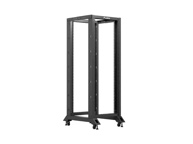 LANBERG OTEVŘENÝ RACK 32U 600X800 ČERNÝ V2