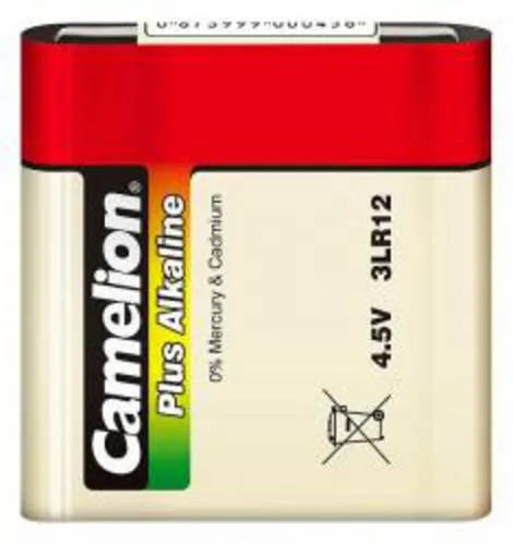 CAMELION PLUS ALKALINE 4,5V 1ks 3LR12 plochá baterie alkalická 4.5V