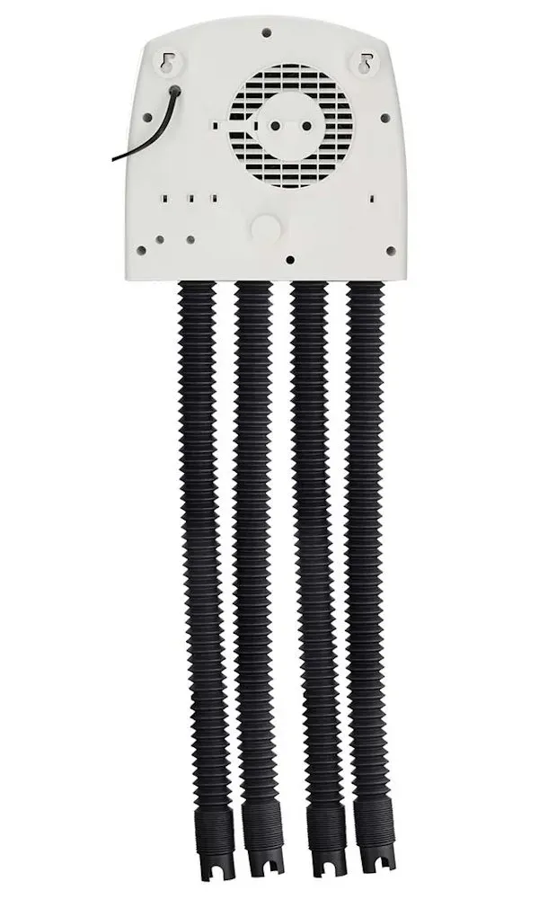 NEDIS vysoušeč obuvi/ 350 W/ 45 °C/ pro dva páry bot nebo holínek/ bílý