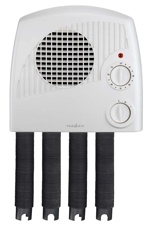 NEDIS vysoušeč obuvi/ 350 W/ 45 °C/ pro dva páry bot nebo holínek/ bílý