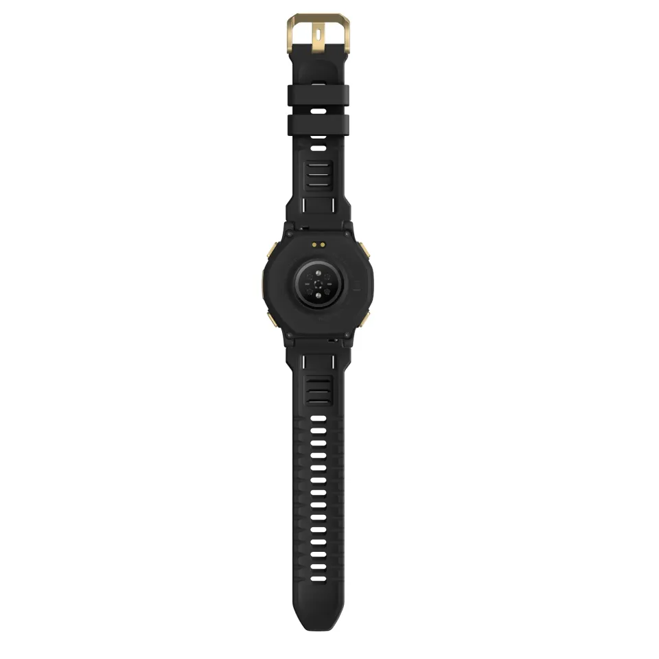 Amazfit T-Rex 3 Pro/44/Sport Band/Black Gold
