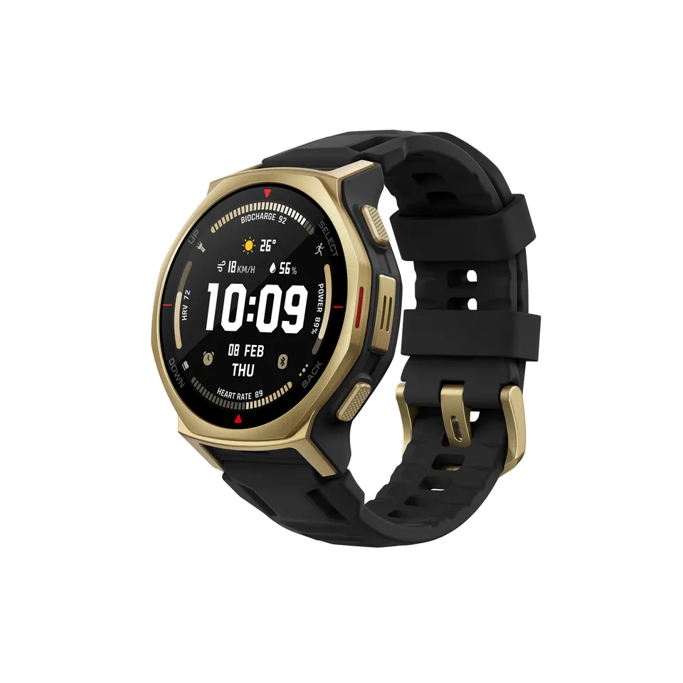 Amazfit T-Rex 3 Pro/44/Sport Band/Black Gold