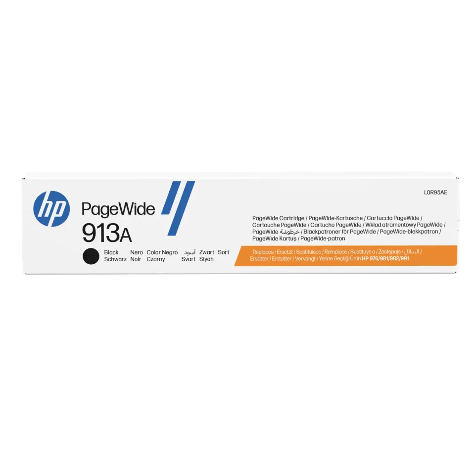 HP L0R95AE náplň č.913A černá malá (cca 3500 stran, black, pro PageWide 352, 377, Pro 477, Pro 452