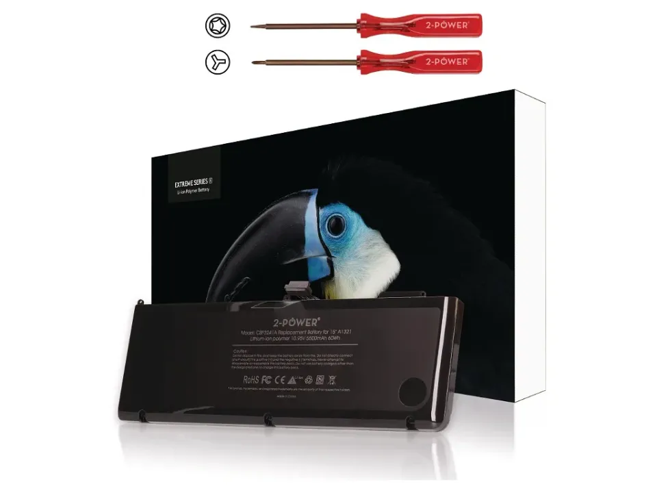 2-Power baterie pro APPLE MacBook 15"/MacBook Pro 15" series, Li-Pol, 11.1 V, 56