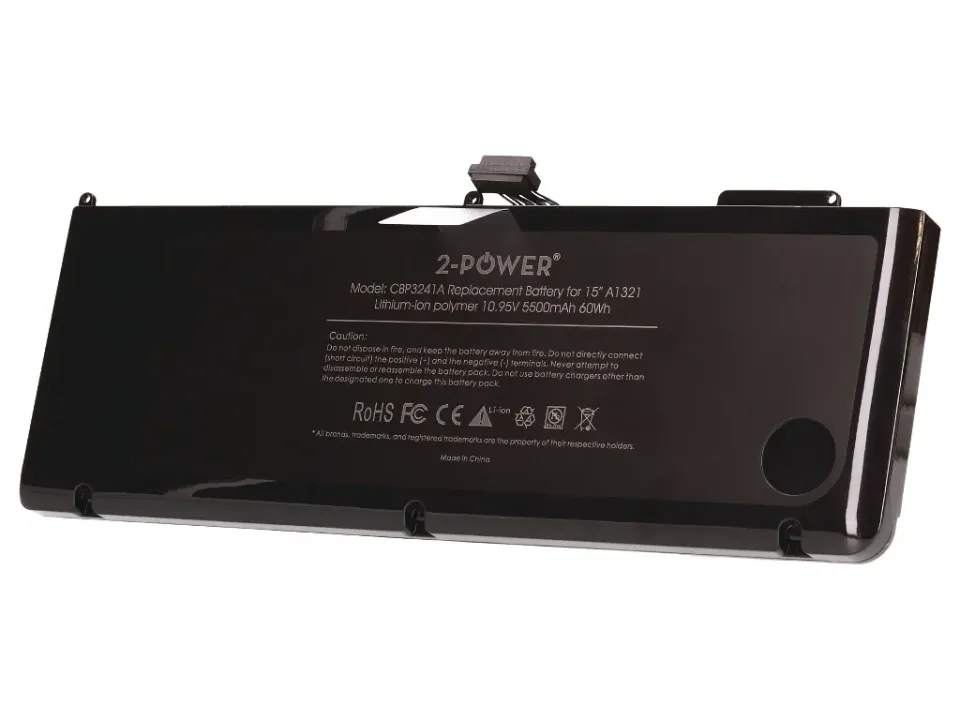 2-Power baterie pro APPLE MacBook 15"/MacBook Pro 15" series, Li-Pol, 11.1 V, 56